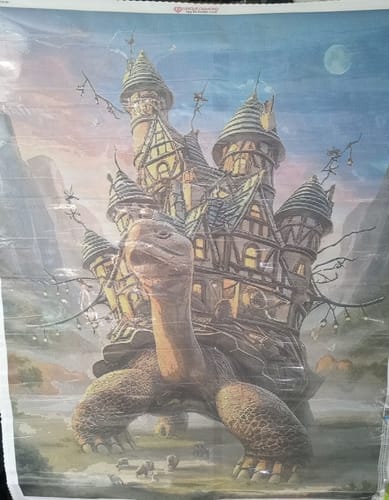 Customer photo review of 5D Diamond Painting Alte Schildkröte