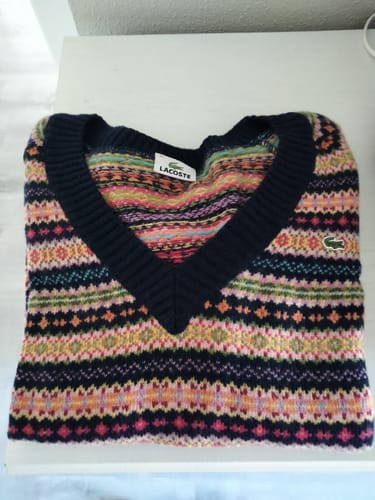 Customer photo review of Lacoste Woman Sweater (M)