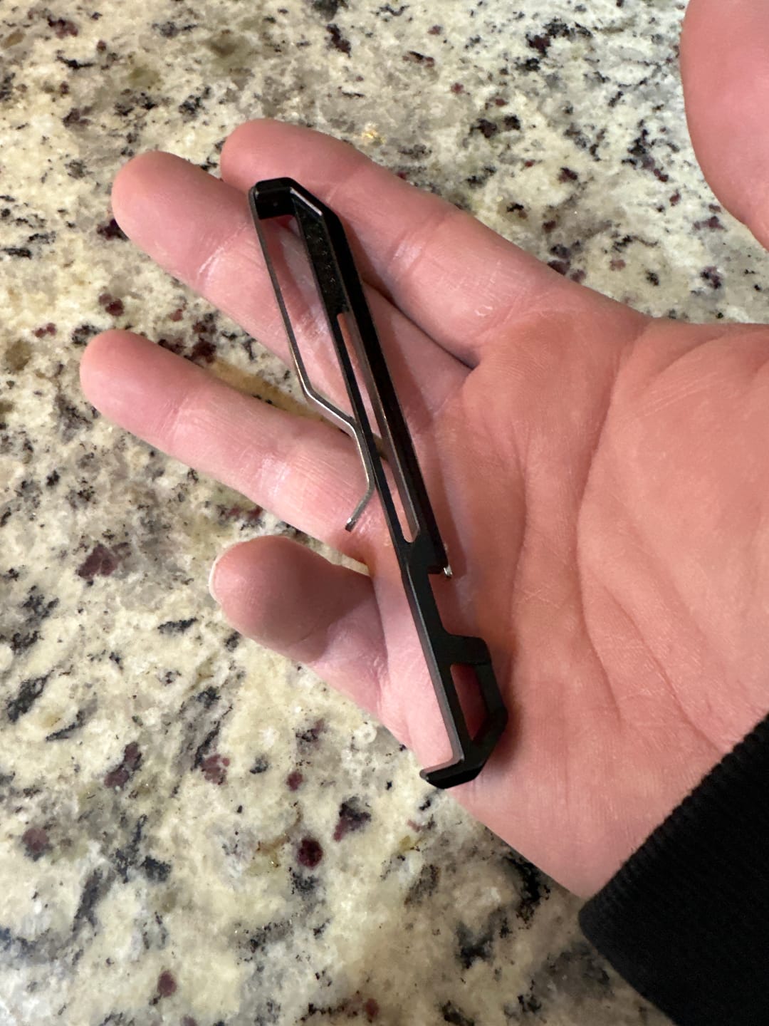 Customer photo review of POCKET CLIP XL