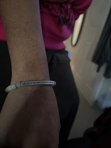 Customer photo review of CUSTOMIZATION OR BRACELET REPAIR FEE