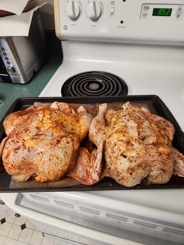 Customer photo review of Chicken Soak - Brine