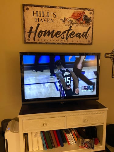 Customer photo review of Homestead Sign