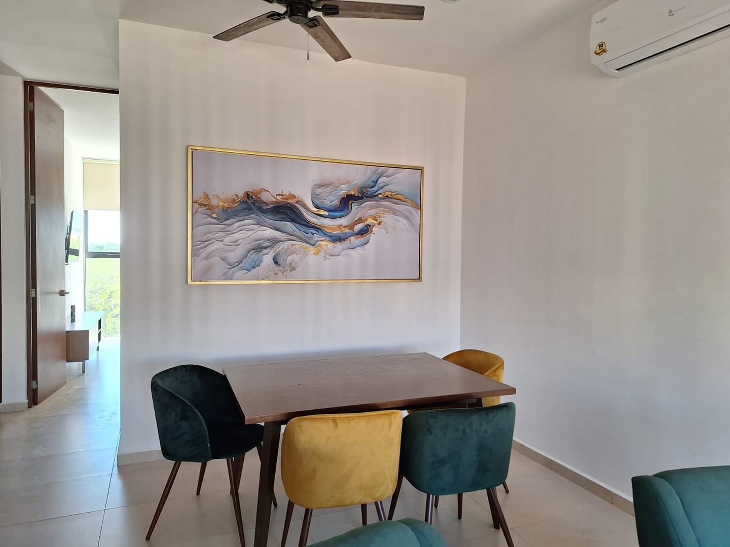 Customer photo review of Abstracto Suave Azul - Rafael Orozco