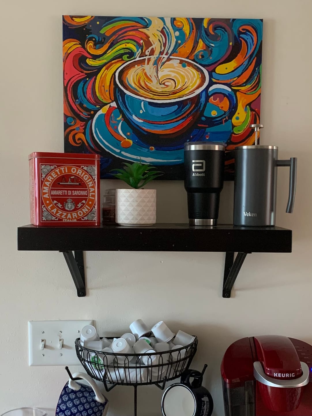 Customer photo review of Pop Art Caffeine