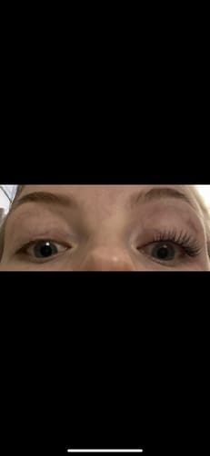 Customer photo review of QuickLash Starter Kit