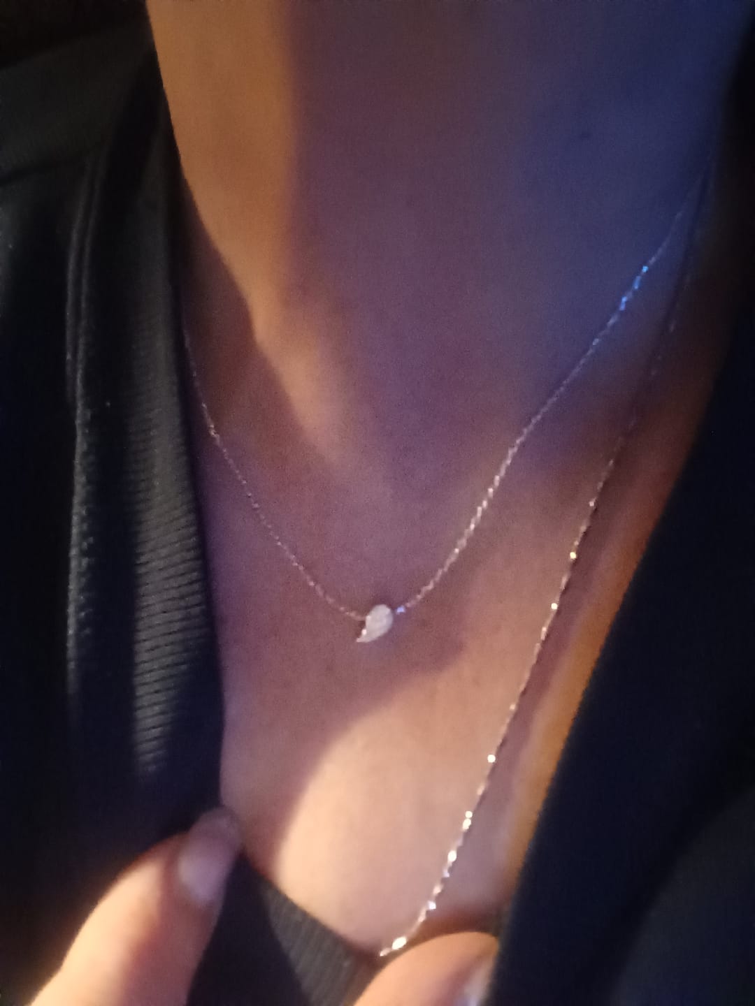 Customer photo review of always near memorial necklace