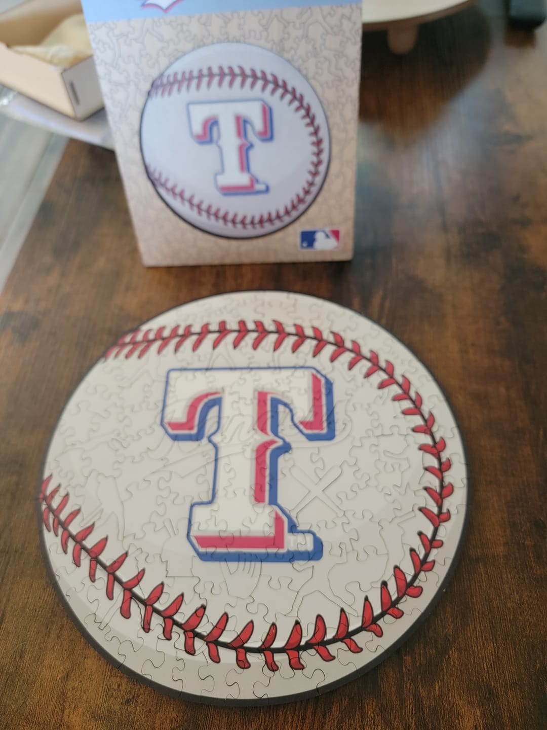Customer photo review of Texas Rangers™ - Wooden Puzzle