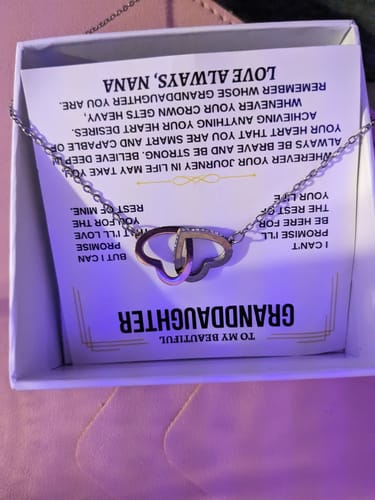 Customer photo review of To My Granddaughter - Personalized Beautiful Gift Set - SS117GM