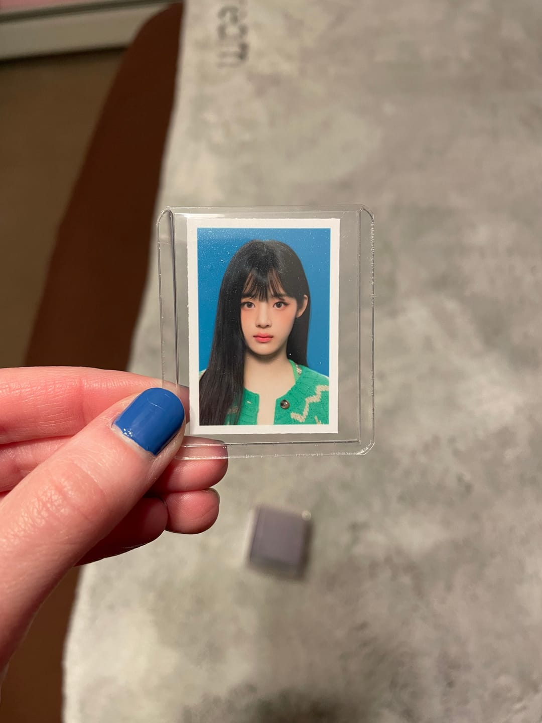 Customer photo review of PREMIUM CLEAR MINI ID TOPLOADER