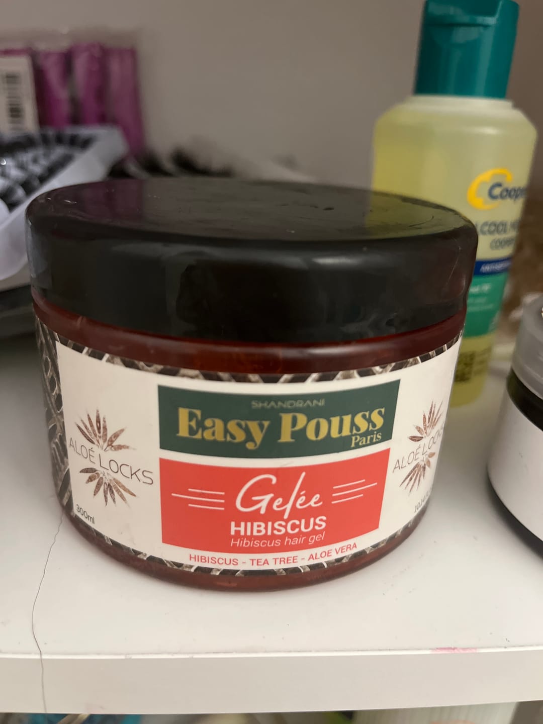 Customer photo review of Aloé Locks - Gelée Hibiscus purifiante et anti-fourche