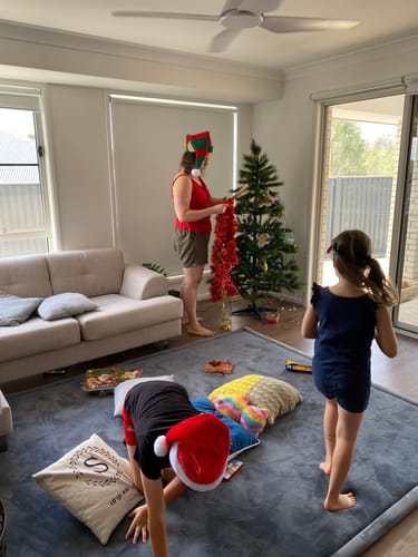 Customer photo review of The Mellow Mat® (Soft Touch Tatami Rug)