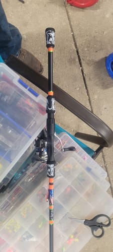 Customer photo review of Custom Spinning Rod