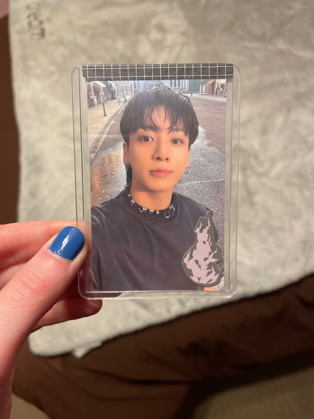 Customer photo review of PREMIUM CLEAR PHOTOCARD TOPLOADER