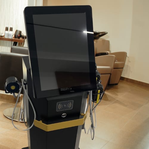 Customer photo review of EMVisage Facial Therapy Machine