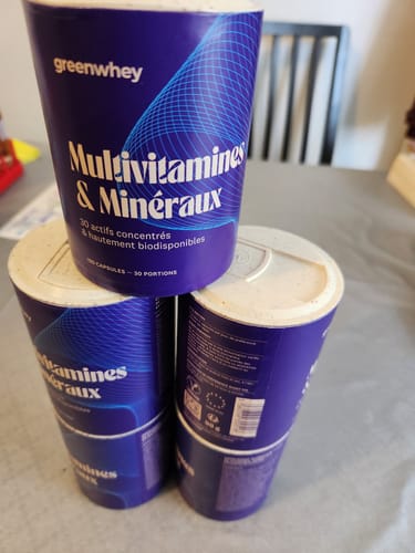 Customer photo review of Multivitamines et Minéraux