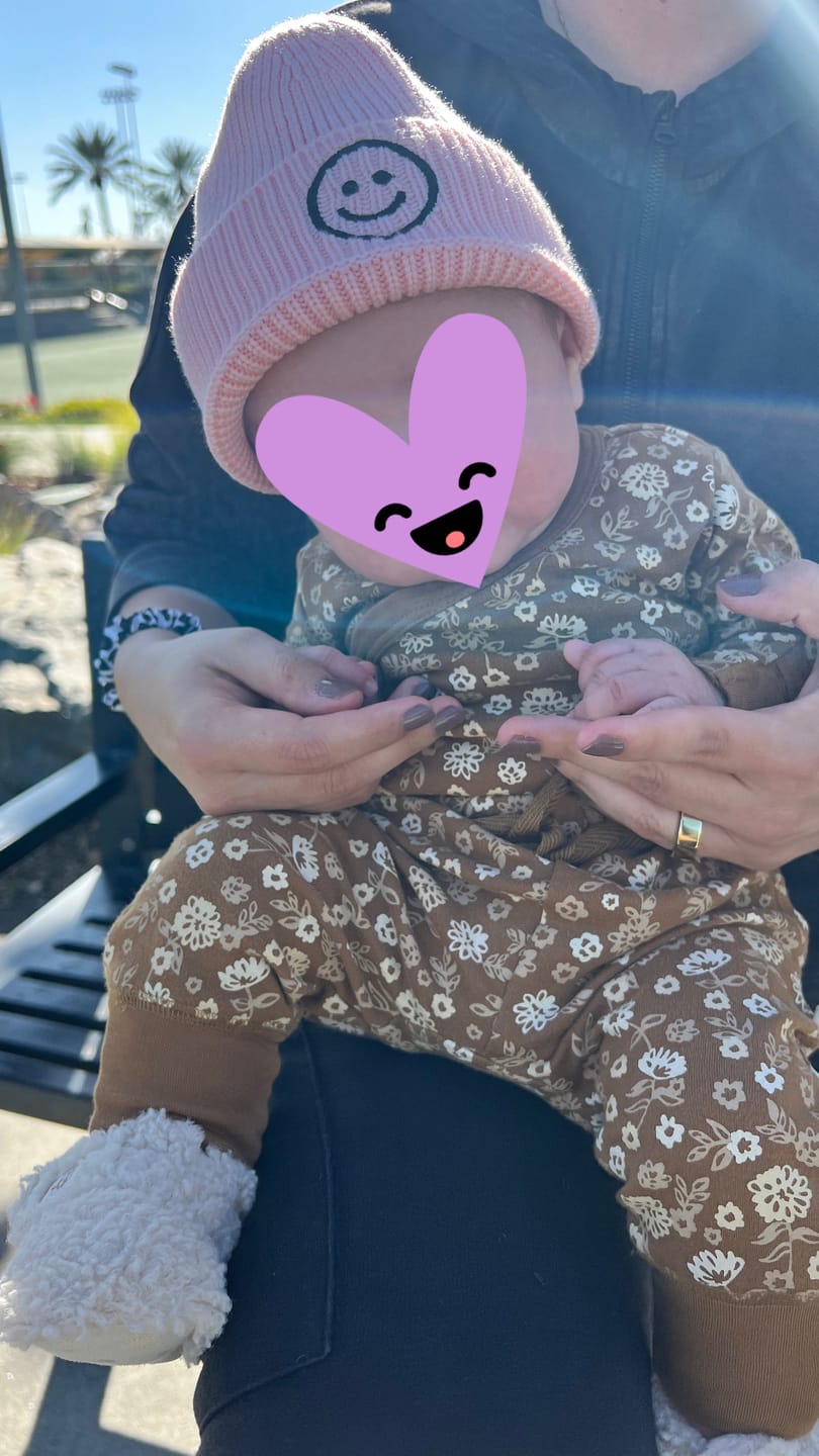 Customer photo review of Smiley Hat/Beanie