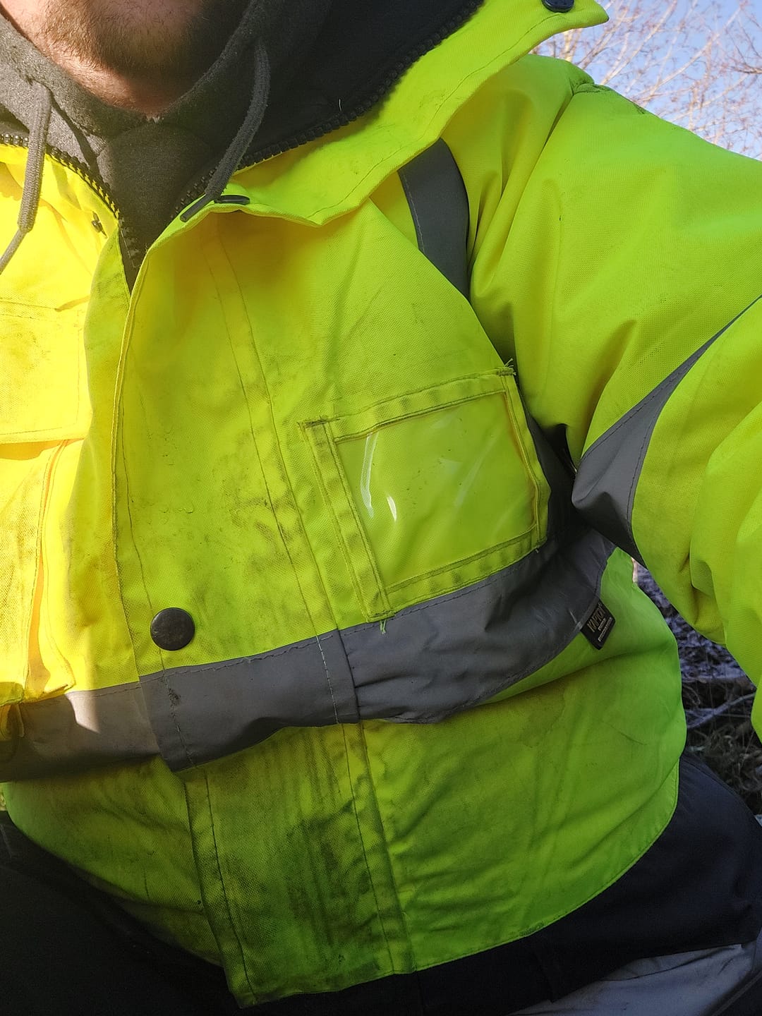 Customer photo review of Two Tone Parka EN ISO 20471