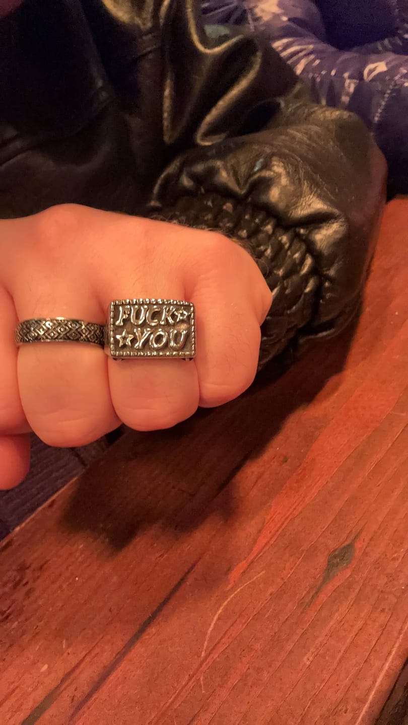 Customer photo review of F*ck.