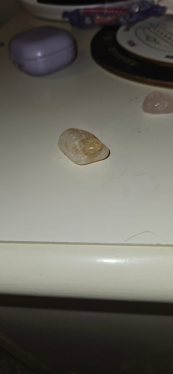 Customer photo review of Citrine - Tumblestone