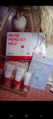 Customer photo review of ACNE HERO KIT MILD 4-step