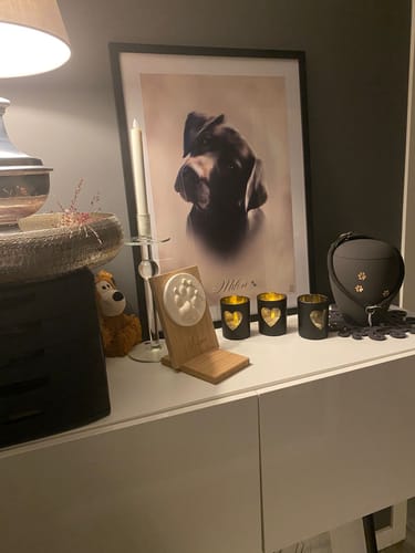 Customer photo review of Öl Pawtrait