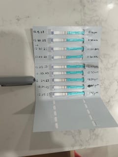 Customer photo review of Ovulation Test Strips