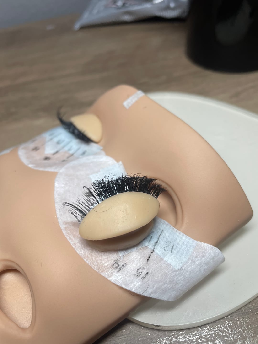 Customer photo review of Classic Lash Extensions 0.10mm