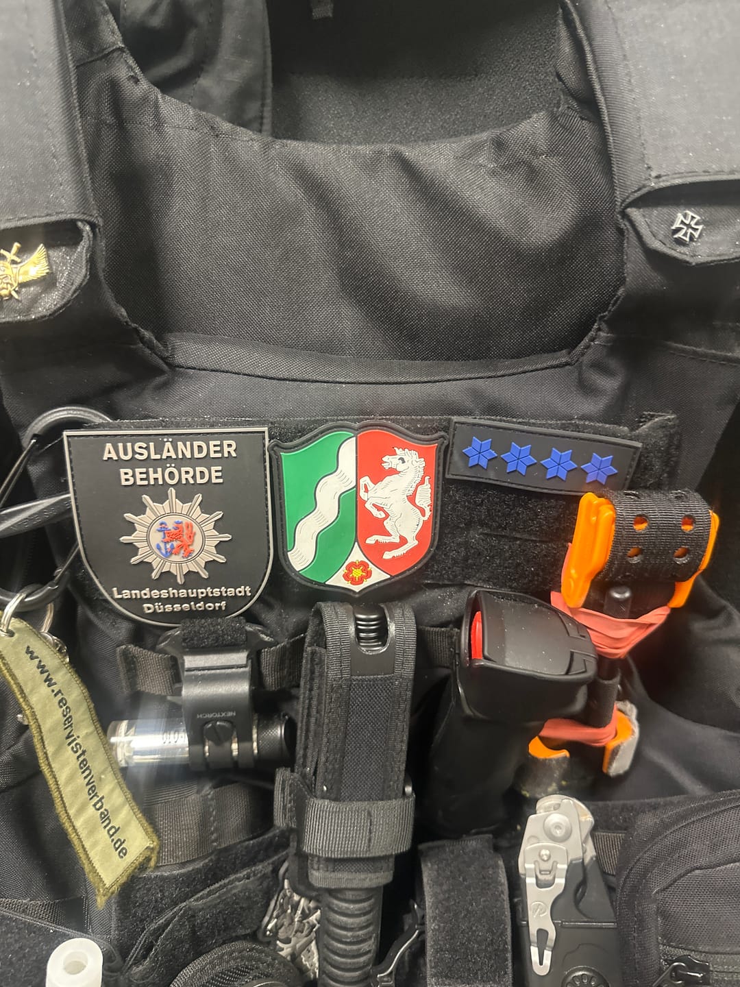 Customer photo review of Dienstgrad Rubber Patches Anwärter - A11