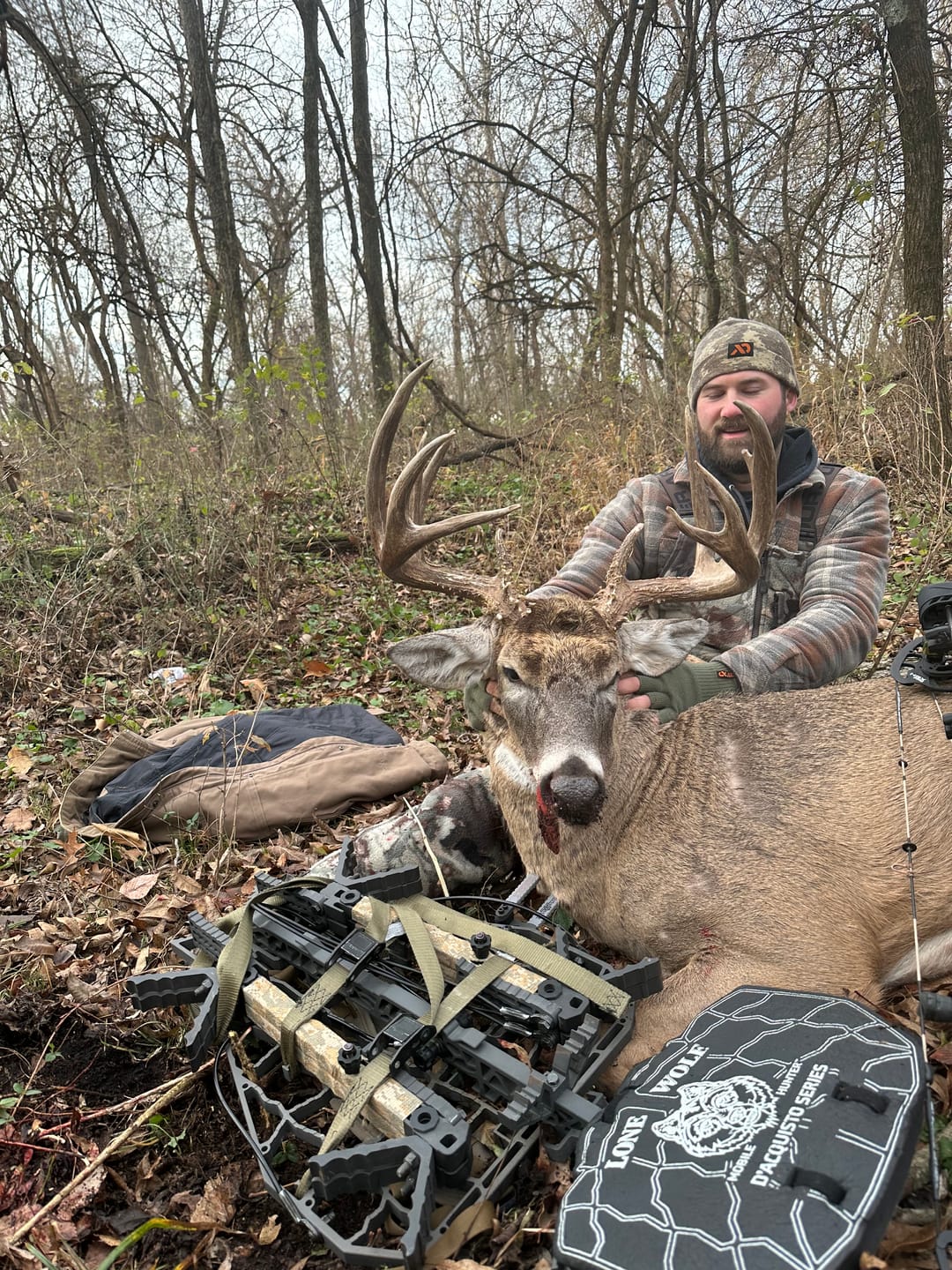 Customer photo review of D'Acquisto Series Hang-On .5 / Public Land Stand ™