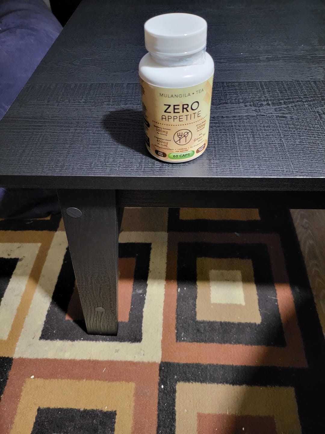 Customer photo review of Zero appetite  (appetite suppressant)