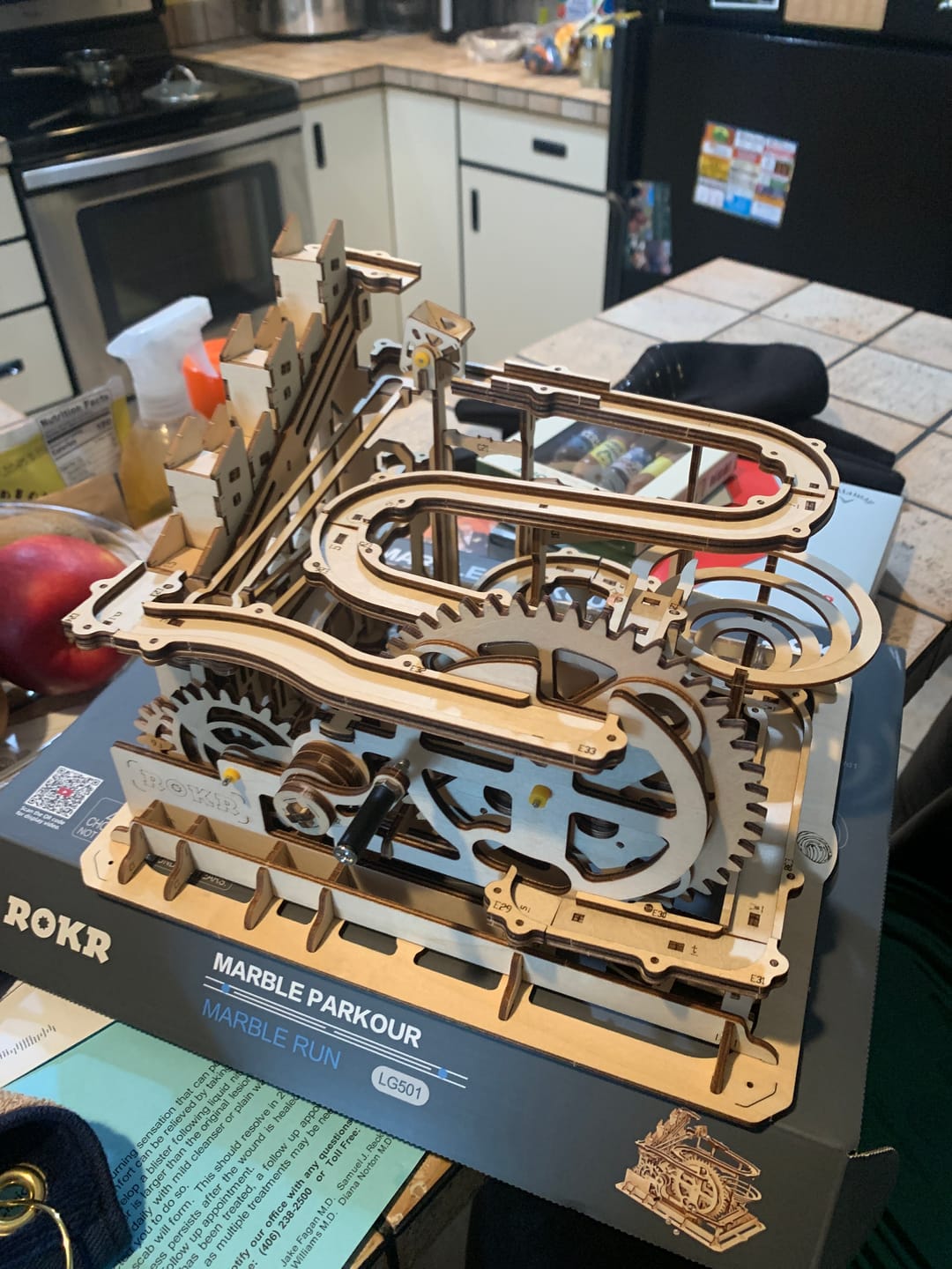 Customer photo review of OUR BESTSELLER: Marble Run - Roller Coaster
