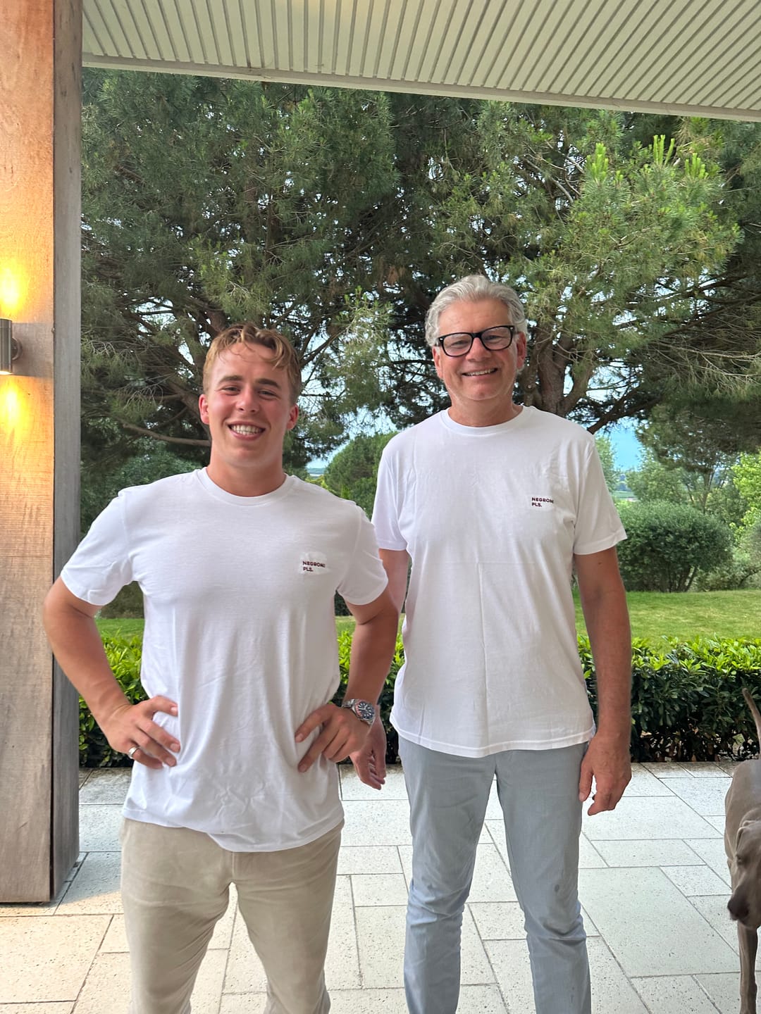 Customer photo review of The Negroni Pls. Organic T-shirt