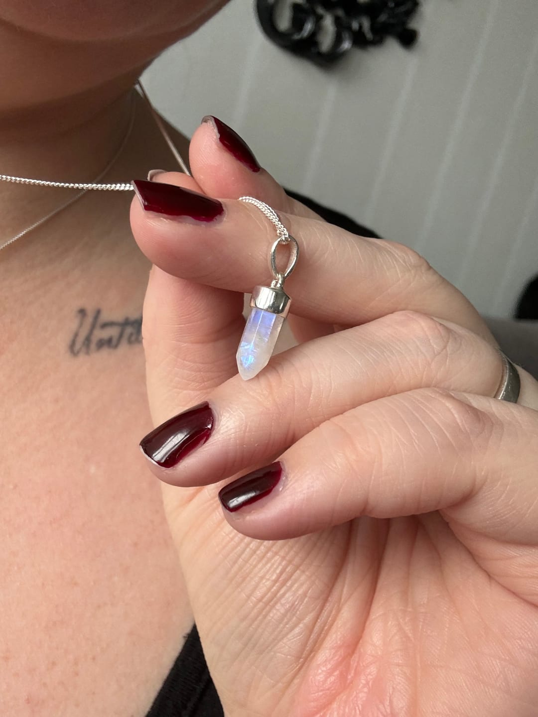 Customer photo review of Berlock Minispets Månsten Silver