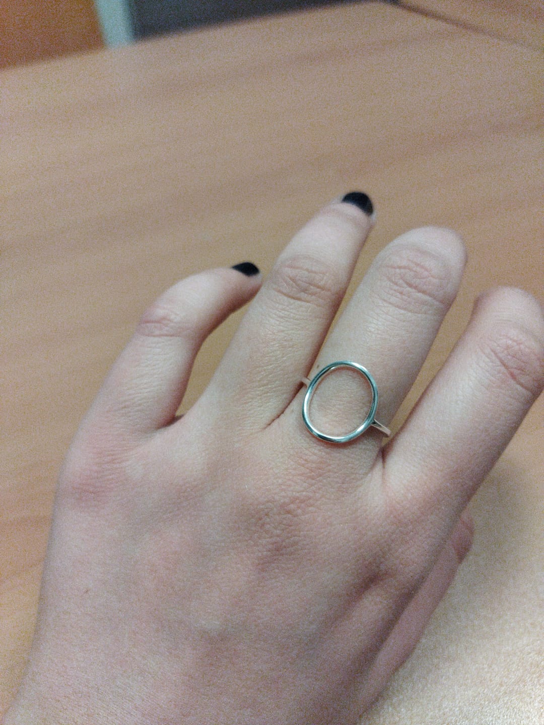 Customer photo review of Anillo Ovali