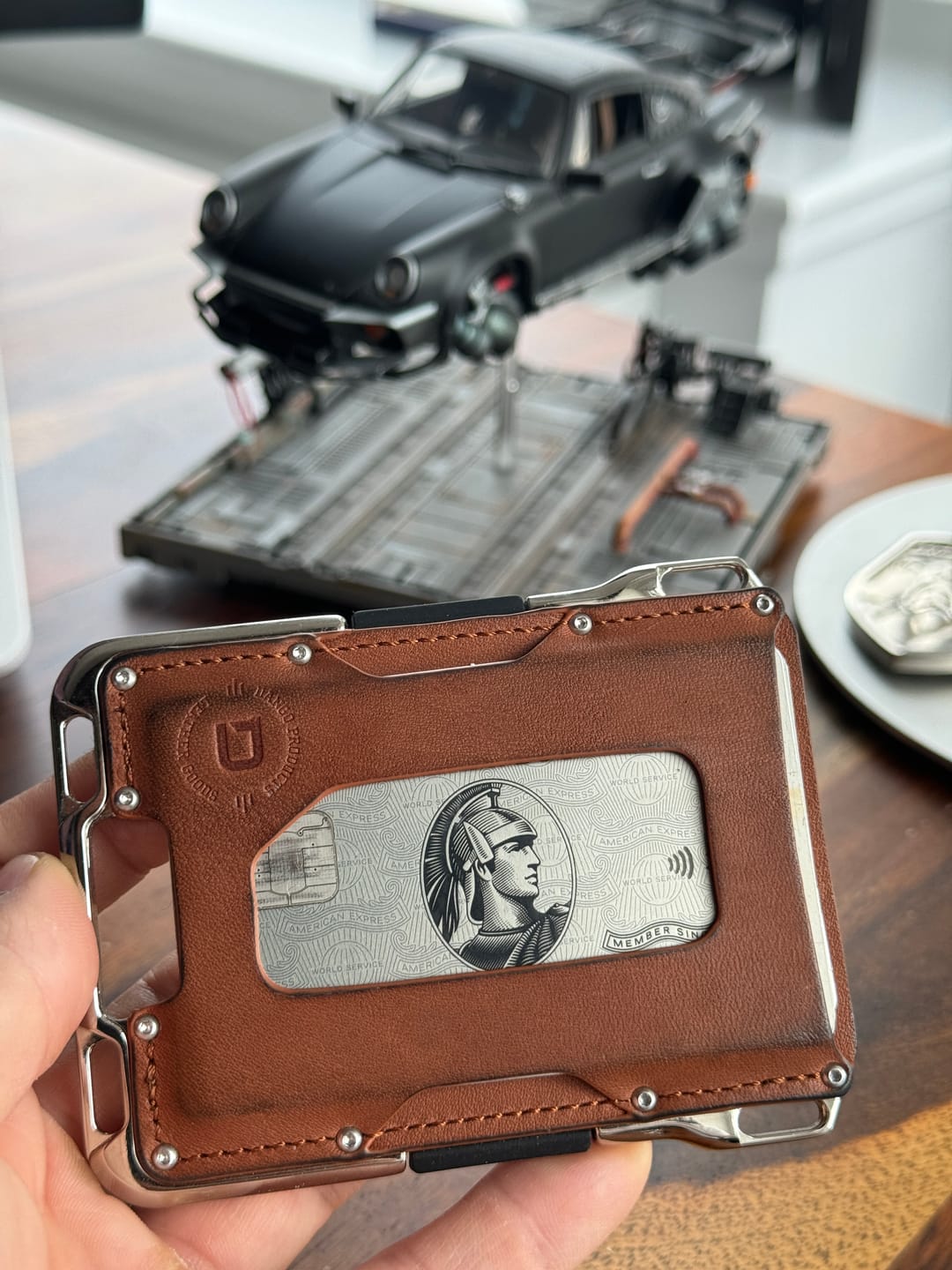 Customer photo review of M2 MAVERICK™ WALLET - NICKEL PLATED - HAND POLISHED - SINGLE POCKET LEATHER