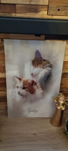 Customer photo review of Öl Pawtrait