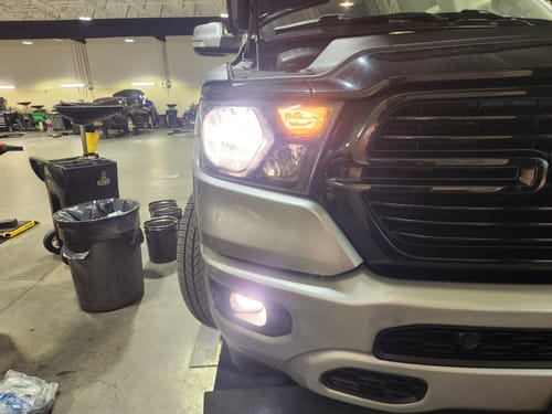 Customer photo review of Carifex Compact LED Headlight Sets