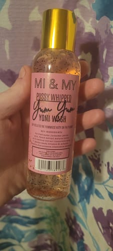 Customer photo review of P*ssy Whipped Yum Yum Yoni Wash