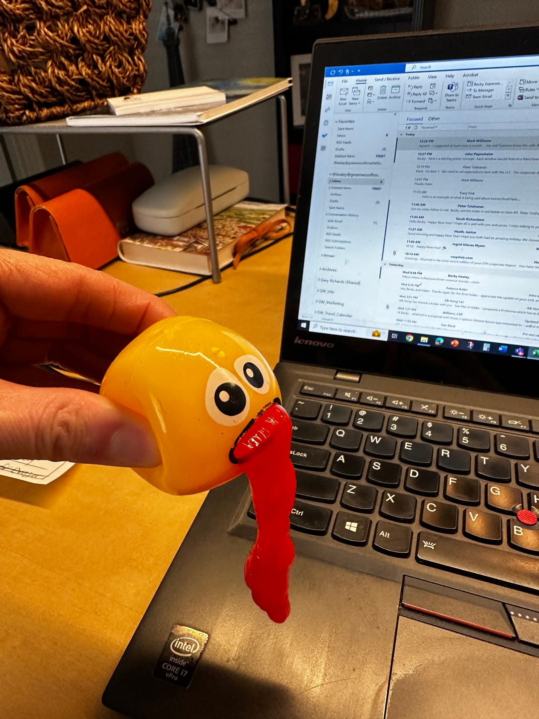 Customer photo review of Puking Ball®