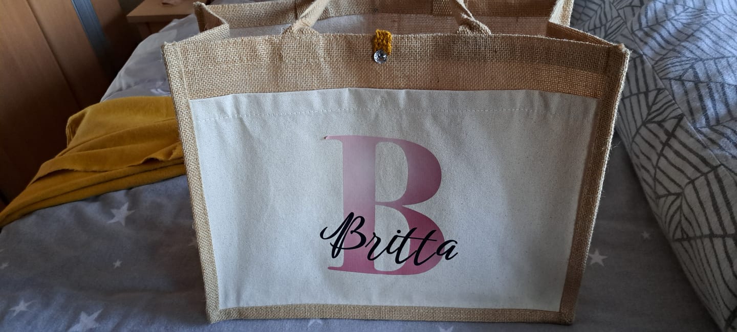 Customer photo review of Initiale - Individuelle Tasche