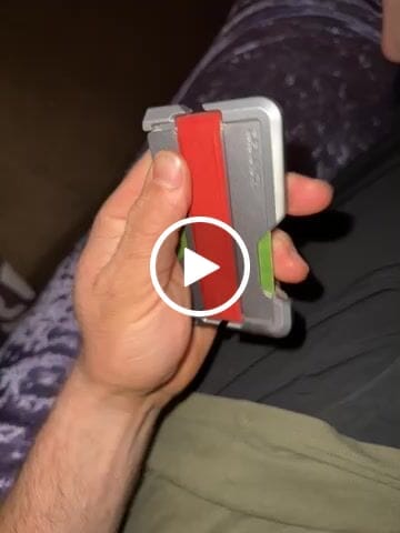 Customer video review of D01 DAPPER™ WALLET - SPECIAL EDITION - SLATE GREY