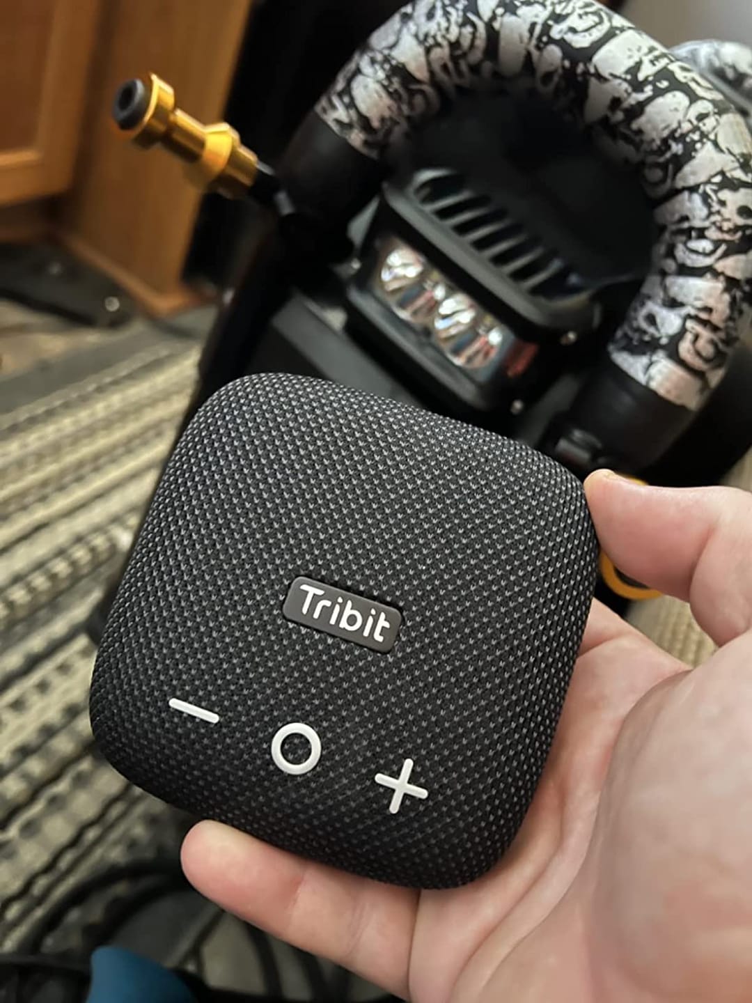 Customer photo review of Tribit StormBox Micro 2 Portable Speaker