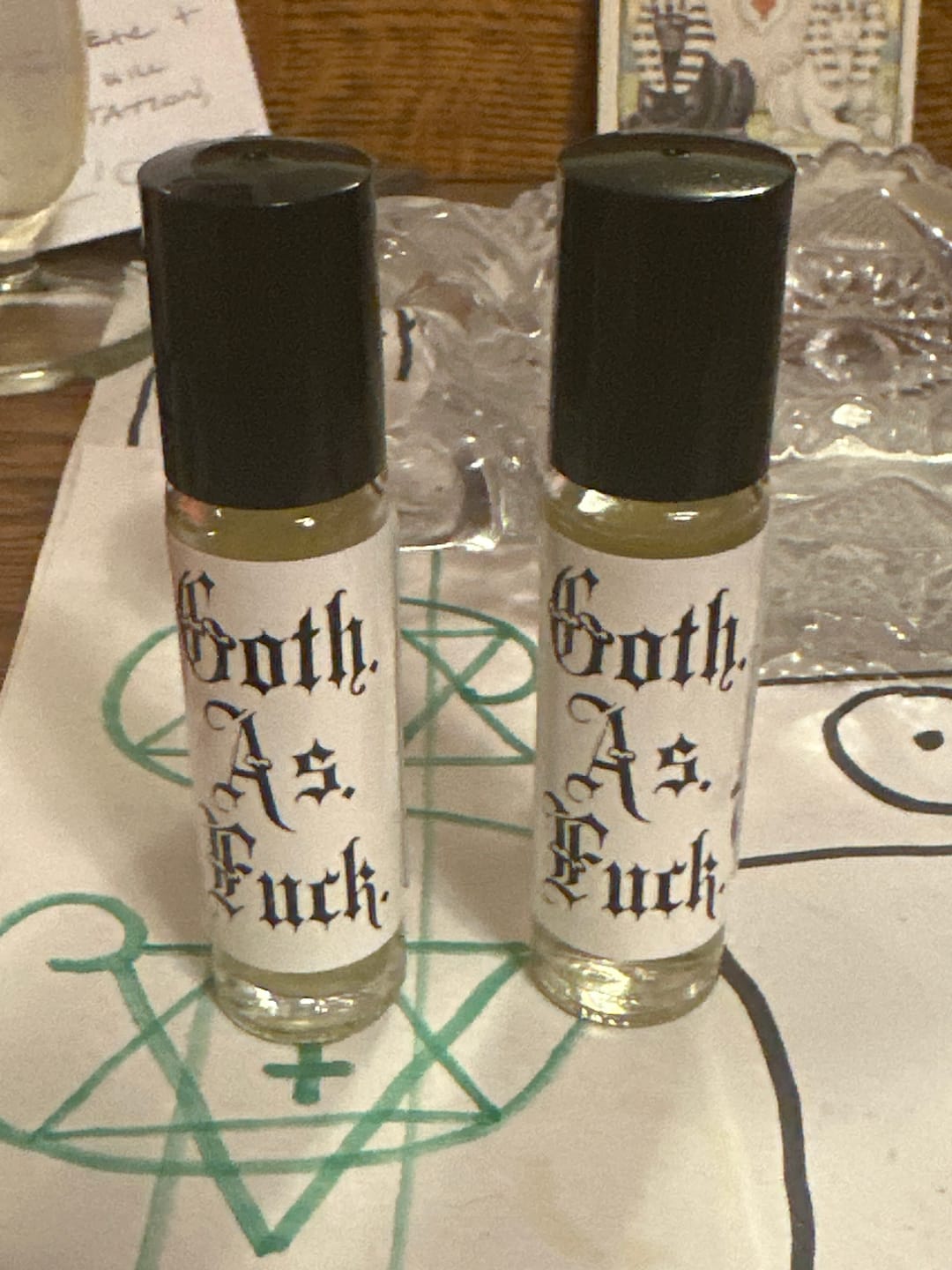 Customer photo review of Goth as Fuck