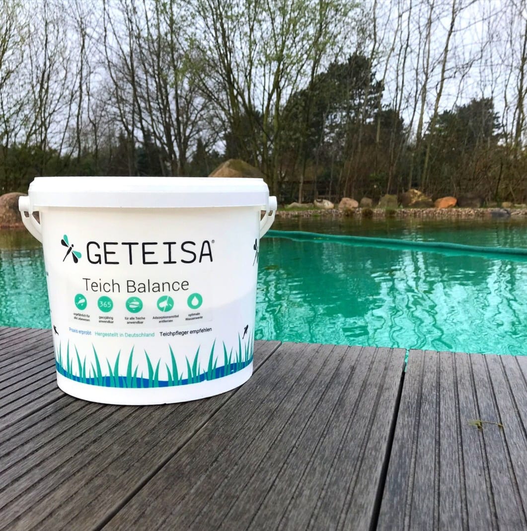 Customer photo review of TEICHBALANCE – fadenalgenfrei für alle Teicharten