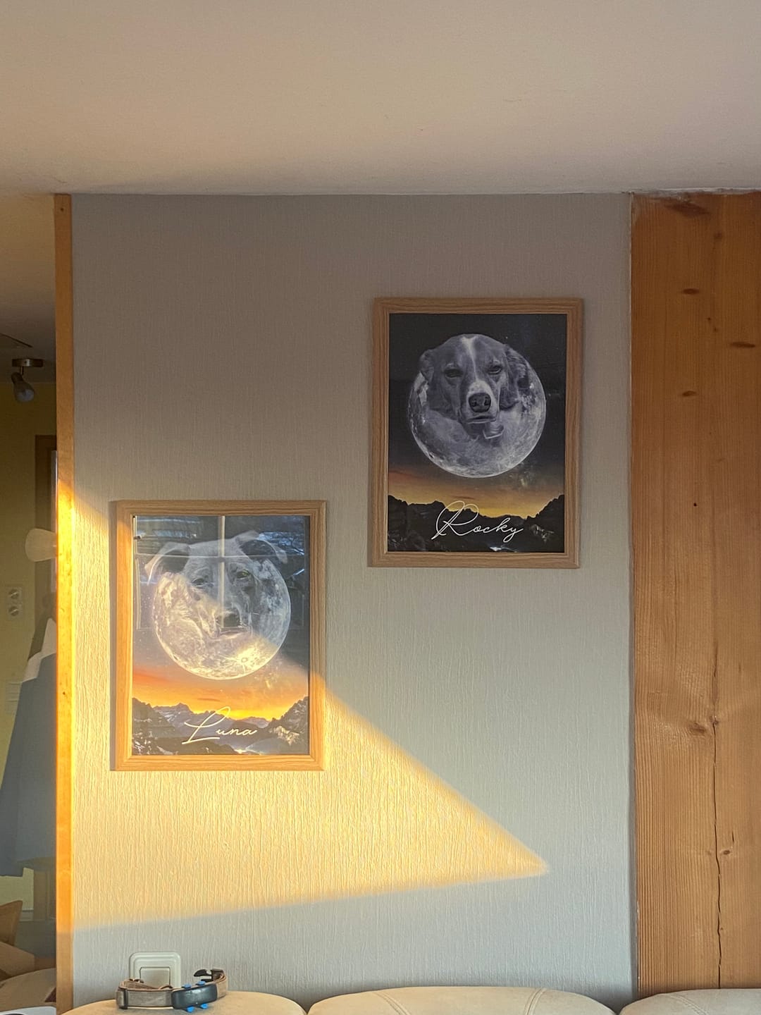 Customer photo review of Personalisiertes Portrait - Mond Stil