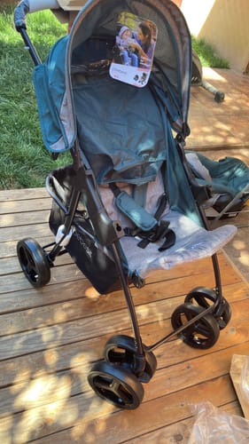 Customer photo review of Coche Travel System Lisboa Gris Verde
