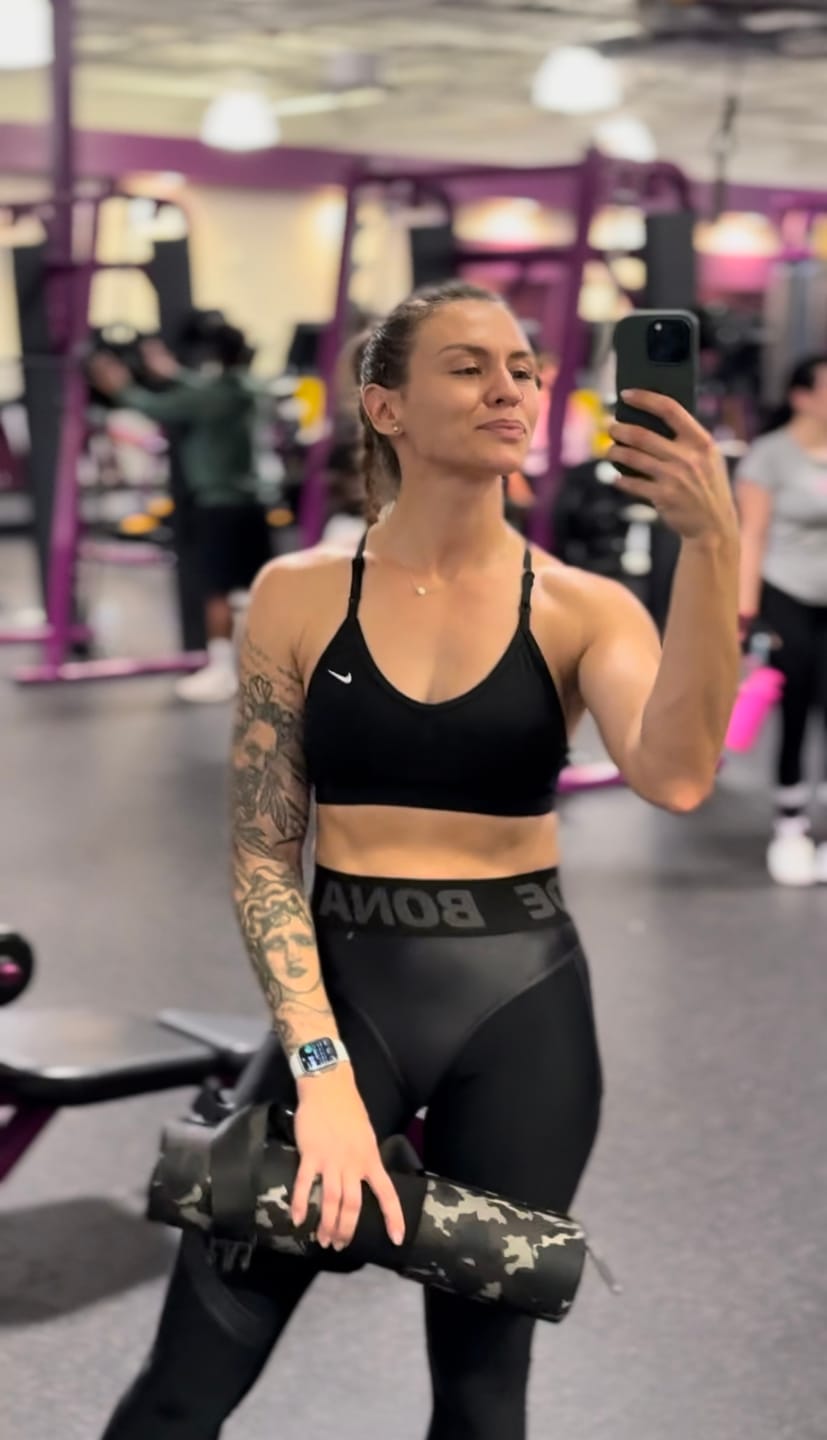 Customer photo review of Leggings Extra Sex Push-Up LYC Black Skin