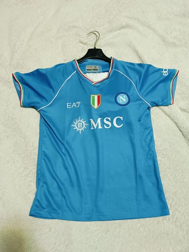 Customer photo review of NUOVA MAGLIA NAPOLI HOME 2023/24