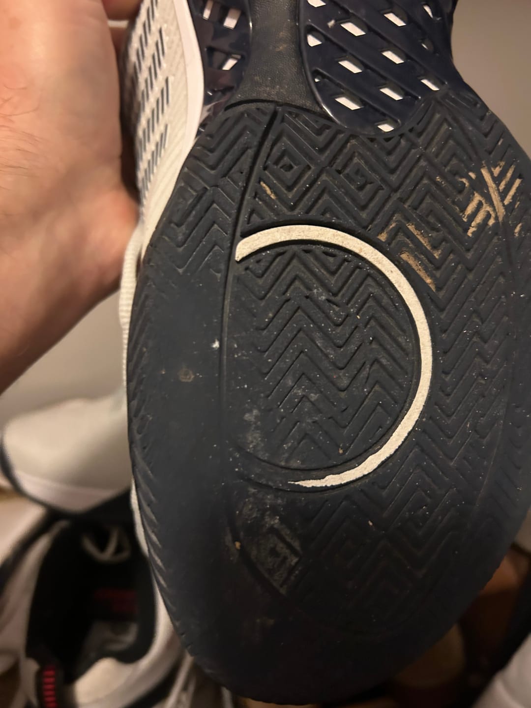 Customer photo review of Men's K Swiss Hypercourt Express 2E WIDE Tennis Shoes