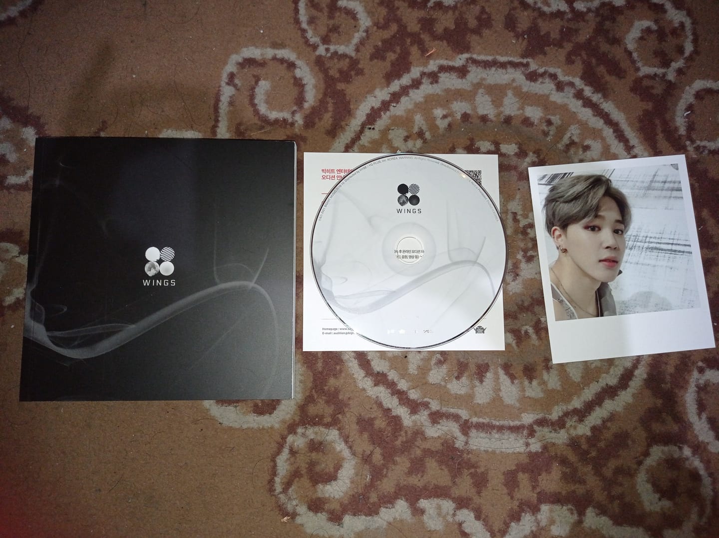Customer photo review of BTS- 2ND FULL ALBUM WINGS